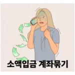 소액입금 계좌묶기 대처방법: 보이스피싱 피해 예방 및 해제 완벽 가이드
