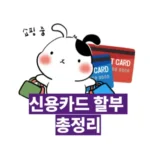신용카드 할부 총정리, 2025년 최신 정보 총정리! 할부 수수료 절약부터 권리 행사 꿀팁까지 💳